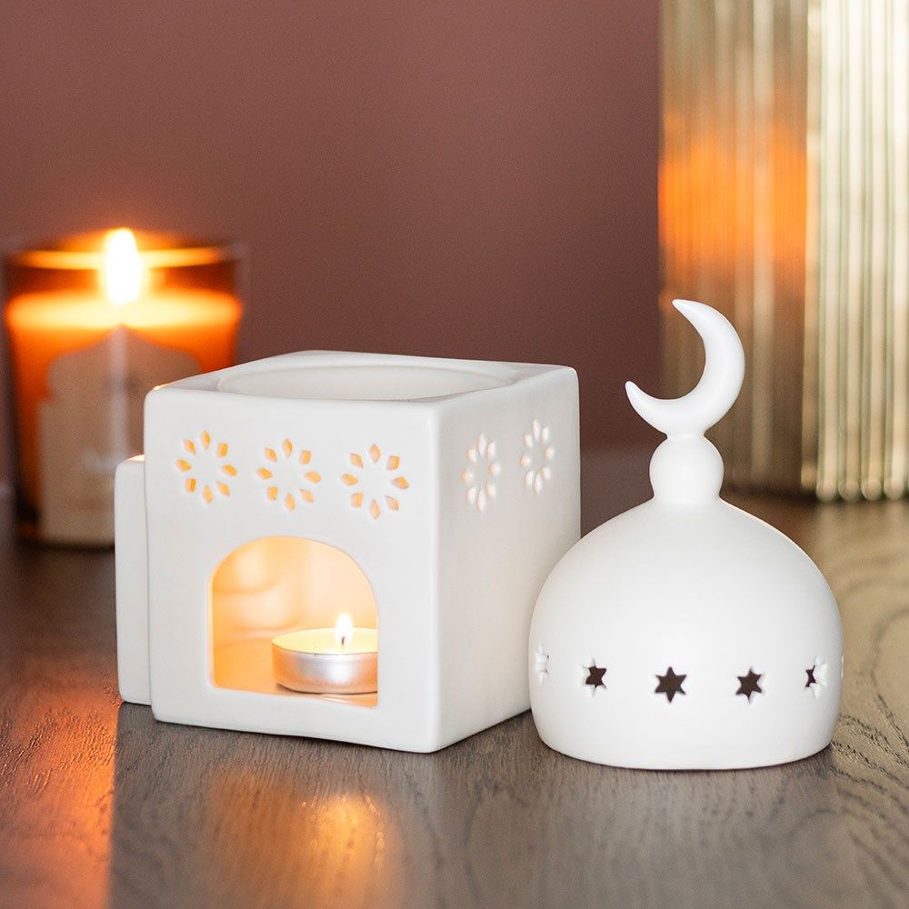 Something Different - Mosque Shaped MultiPurpose Burner Brûleur fioul - Blanc